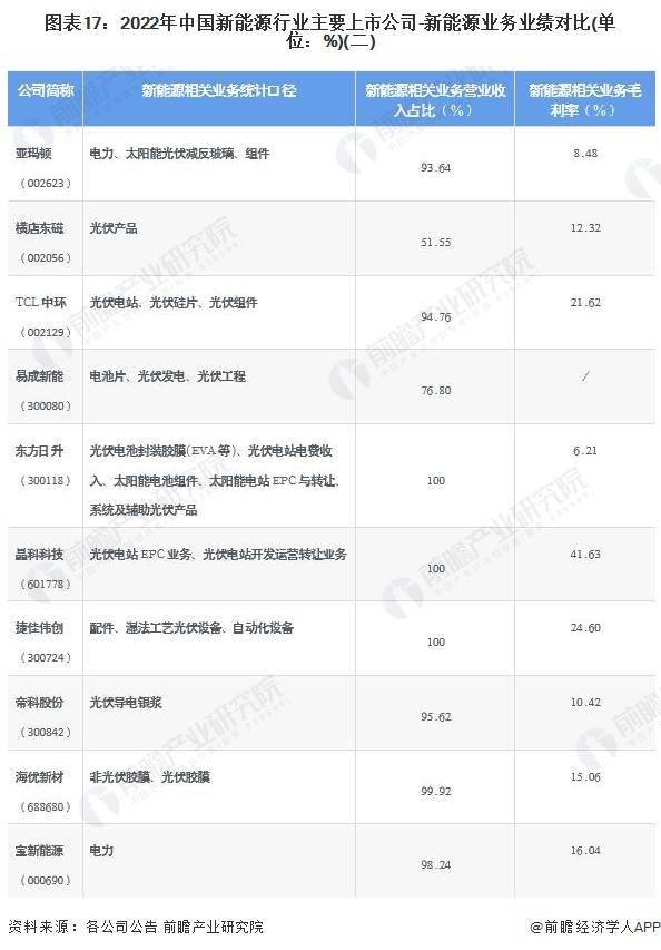 我国能源行业上市公司_能源企业上市公司_新能源国内上市的企业